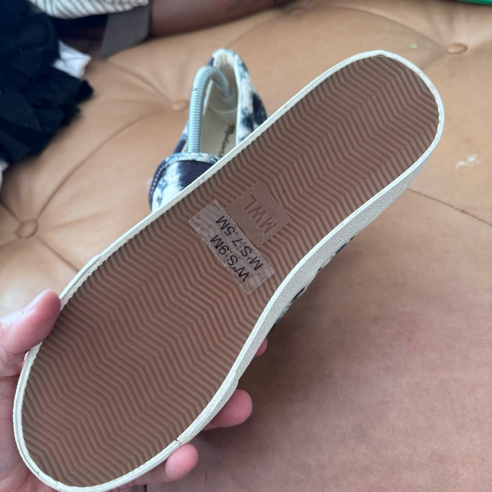 Madewell Tie-Dye Slip-On Sneakers (W9 | Men’s 7.5) - Picture 4 of 6